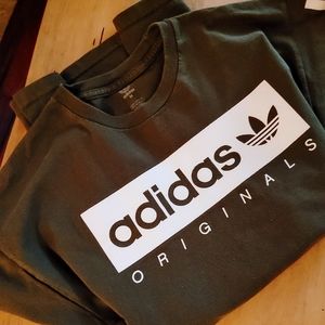 Adidas Originals Olive Green T-Shirt
